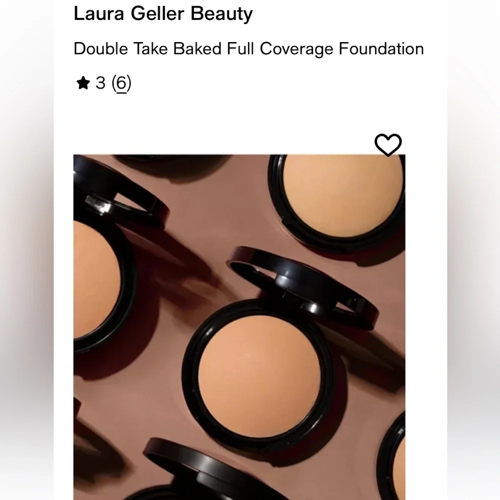 LAURA Geller Double Take Backed Versatile Powder Foundation Fond De Teint